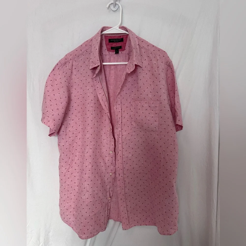 Banana Republic‎ Men's Large Banana Republic SS button up - Large